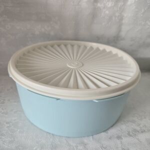 Tupperware Blue Heritage Storage Container